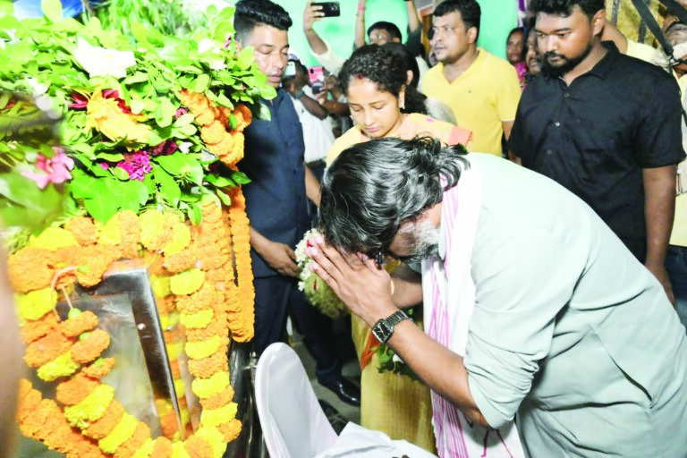 सुहासिनी बेसरा का अभिभावक के तौर पर हमेशा आशीर्वाद मिलता रहा : सीएम हेमंत सोरेन