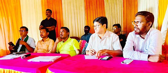 बसंत सोरेन ने झामुमो कार्यकर्ता को दिया चुनावी जीत का मंत्र