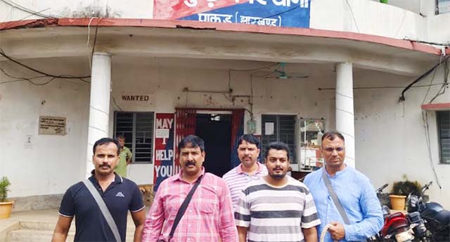 पाकुड़ : एटीएस टीम ने बनारस गोली कांड के अभियुक्त को किया गिरफ्तार