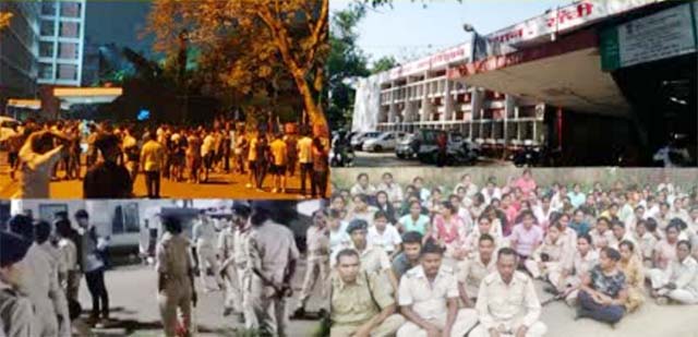 रिम्स में जूनियर डॉक्टर और सुरक्षा जवानों के बीच मारपीट