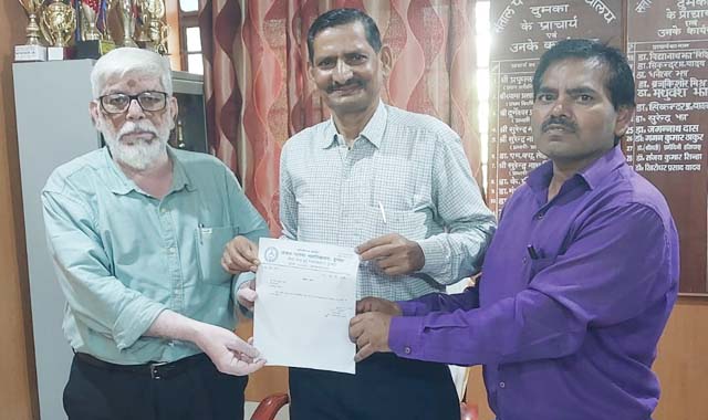 डॉ विनोद कुमार शर्मा बनाए गए इंटरमीडिएट का प्रभारी प्राचार्य