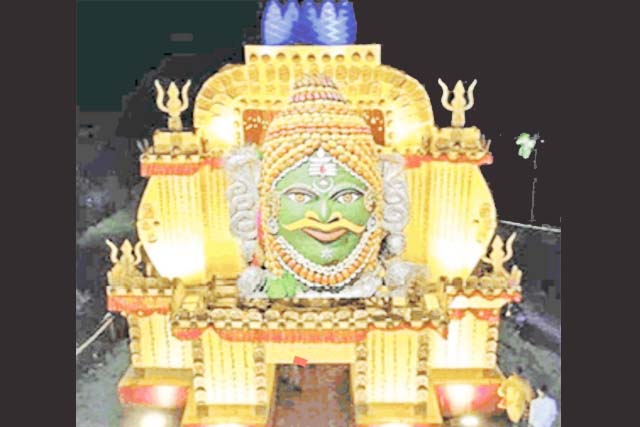 महाकाल मंदिर के प्रारूप में विराजेंगी मां दुर्गा, तैयारी तेज