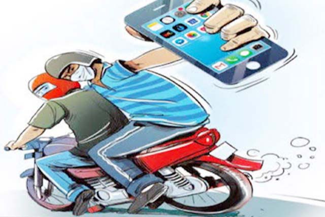 नीतिश के मंत्री के स्टाफ कर्मी का मोबाइल छीनकर भागे बदमाश