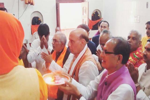 बाबूलाल , अर्जुन मुंडा और रघुवर दास को झारखंड के विकास के लिए पूरा समय नहीं मिला : राजनाथ
