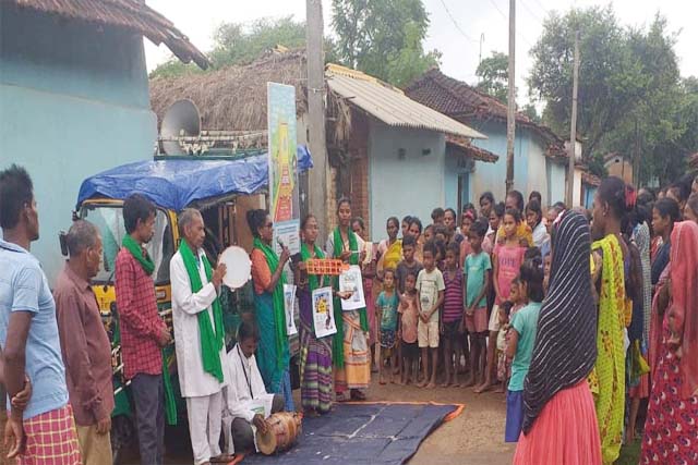 सरकार आपके द्वार कार्यक्रम के तहत सर्वोदय का जन जागरुकता कार्यक्रम सम्पन्न