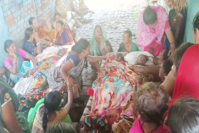 दामोदर नदी में नहाने गईं दो सगी बहनों सहित तीन की डूबने से मौत