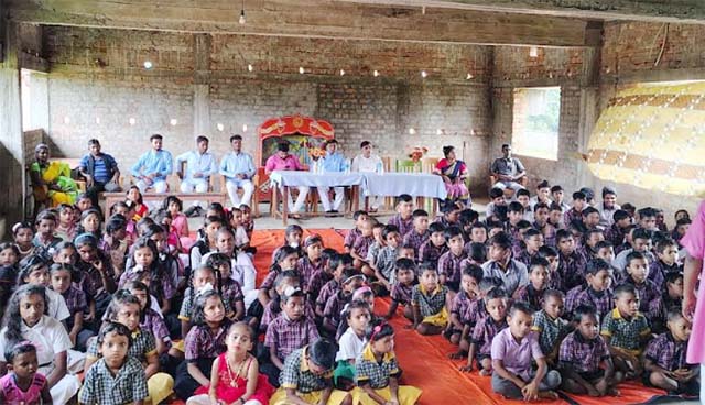 सरस्वती शिशु मंदिर में धूमधाम से मना शिक्षक दिवस
