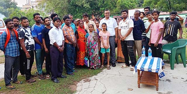असर्फी हॉस्पिटल द्वारा जांच शिविर का आयोजन