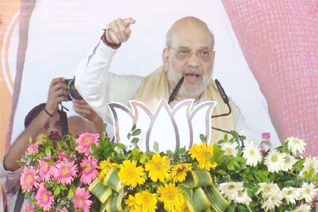 एक-एक घुसपैठिए को चुन-चुनकर झारखंड से बाहर निकालेंगे : अमित शाह