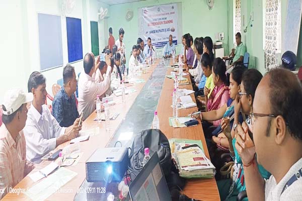 वैक्टर जनित रोग से संबंधित प्रशिक्षण कार्यक्रम