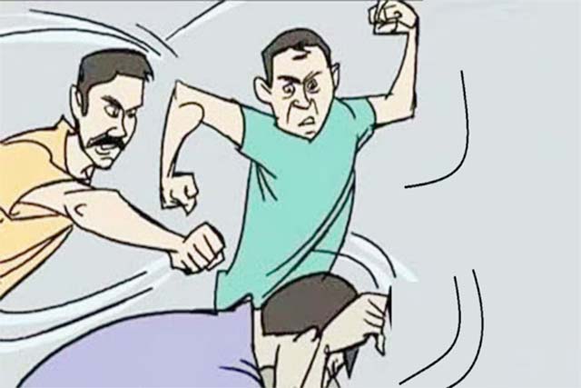 मारपीट मामले को लेकर तीन व्यक्ति गिरफ्तार