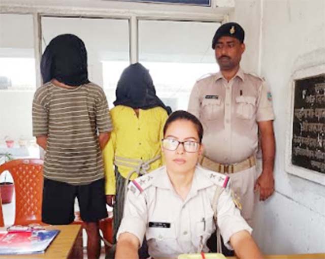 महागामा से दो साइबर ठग गिरफ्तार, भेजा गया जेल