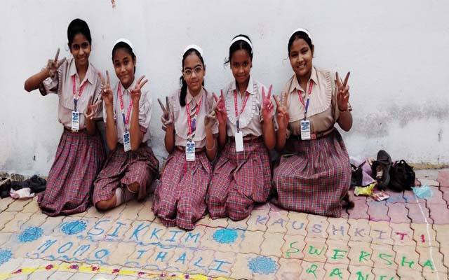 डीएवी कास्टर टाउन,देवघर में ‘ राष्ट्रीय पोषण सप्ताह ‘ पर विभिन्न प्रतियोगिताएंँ आयोजित