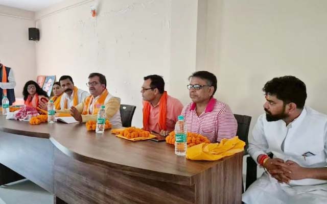 विधानसभा चुनाव में जीत को लेकर भाजपा ने बैठक कर बनाई रणनीति