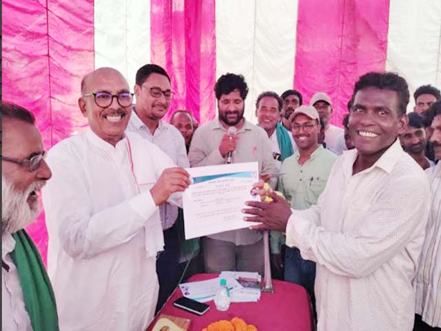 बिजली बिल माफी प्रमाण पत्र वितरण समारोह का हुआ आयोजन, विस अध्यक्ष ने बांटे प्रमाण पत्र