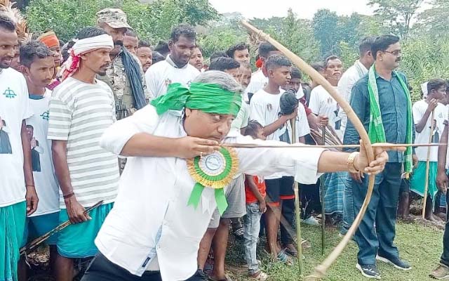 विधायक दिनेश मरांडी ने किया 51 वाँ सिदो कान्हू सांस्कृतिक मेला का शुभारम्भ