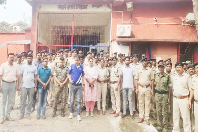 विधानसभा चुनाव के मद्देनजर मंडल कारा में छापेमारी, कोई आपत्तिजनक सामान बरामद नहीं