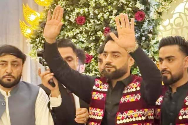 अफगानिस्तान के स्पिनर राशिद की हुई शादी