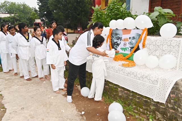 भाषण प्रतियोगिता में जोया व अनिकेत ने मारी बाजी, ताइक्वांडो संघ ने किया था आयोजन