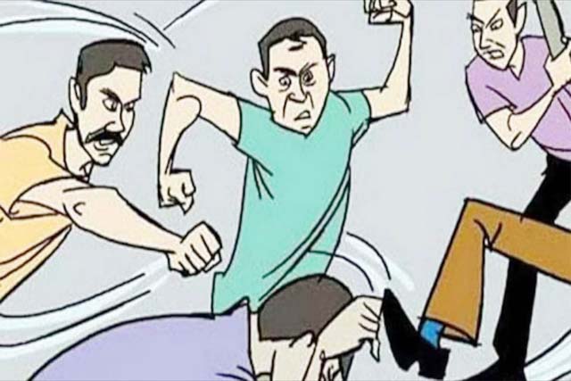 व्यक्ति की पीटकर हत्या का आरोप,मामला दर्ज,पोस्टमार्टम