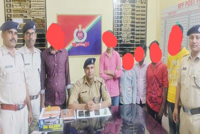 आरपीएफ ने कार्रवाई करते हुए मानव तस्करी के आरोप में एक को किया गिरफ्तार, 5 नाबालिग बच्चों को कराया मुक्त