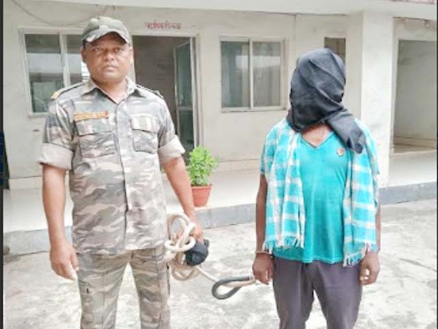 हत्यारोपी को पुलिस ने भेजा जेल