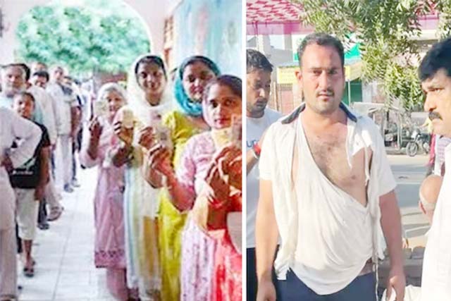 हरियाणा विधानसभा चुनाव : बूथ कैप्चरिंग की कोशिश और अनेक जगह हुई झड़प
