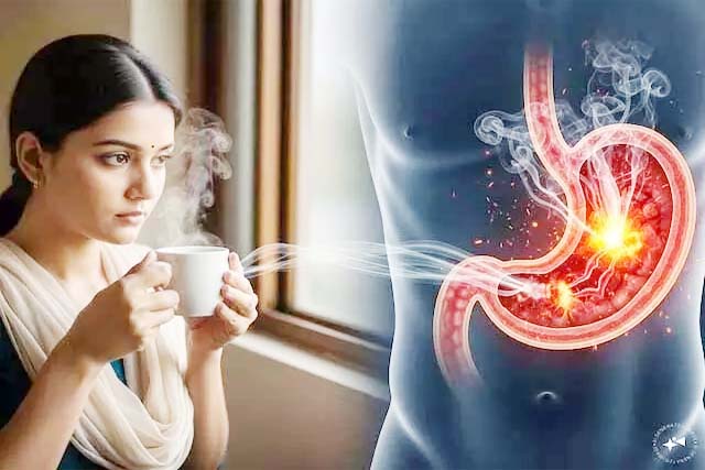 खाली पेट गर्म चाय पीने से बढ जाता है कैंसर का खतरा