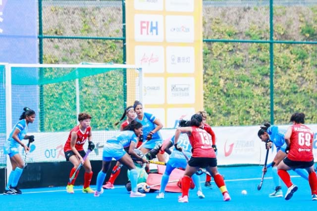 एशिया कप 2025: भारतीय महिला हॉकी टीम ने थाईलैंड को 11-0 से रौंदा