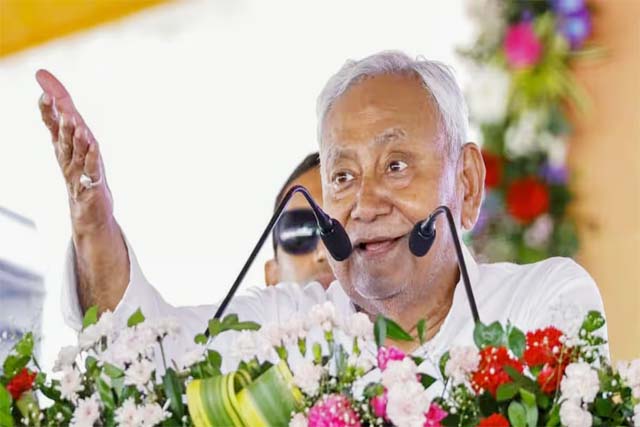 बिहार में जदयू ने जारी किया नया पोस्टर “बिहार है खुशहाल, फिर से आ गए नीतीश कुमार”