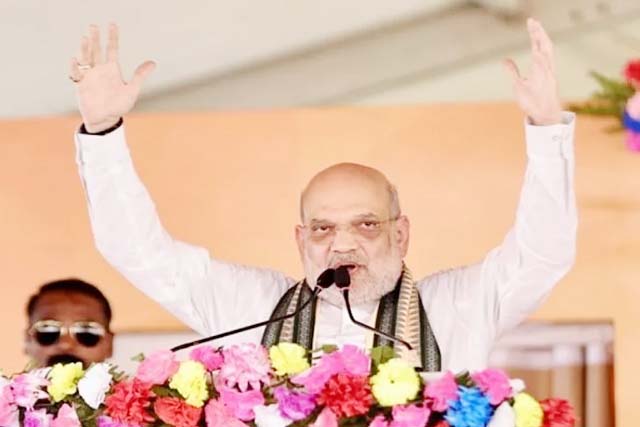 बिहार में भारी बहुमत से राजग की सरकार बनेगी, कांग्रेस-राजद का सूपड़ा साफ हो जाएगा : अमित शाह