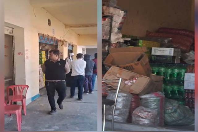 पंडरा के तीन दुकानों में चोरी, जांच में जुटी पुलिस | Santal Express