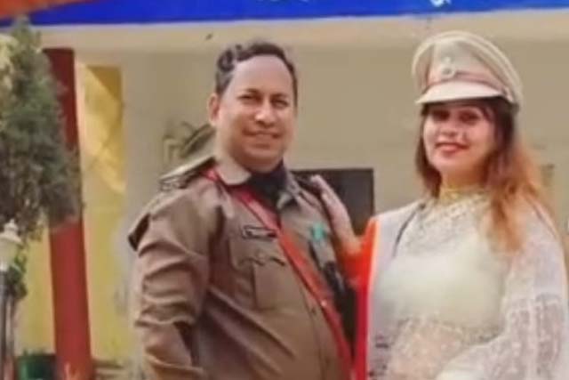 हुसैनाबाद थाना प्रभारी की पत्नी संग डांस का रील वायरल, विभागीय जांच शुरू