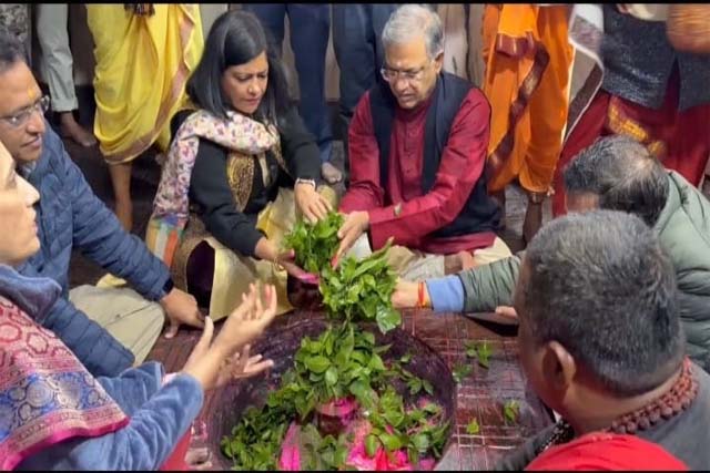 मुख्य चुनाव आयुक्त ज्ञानेश कुमार ने बासुकीनाथ में किया पूजा अर्चना, देशवासियों के बेहतर और उज्जवल भविष्य की कामना की