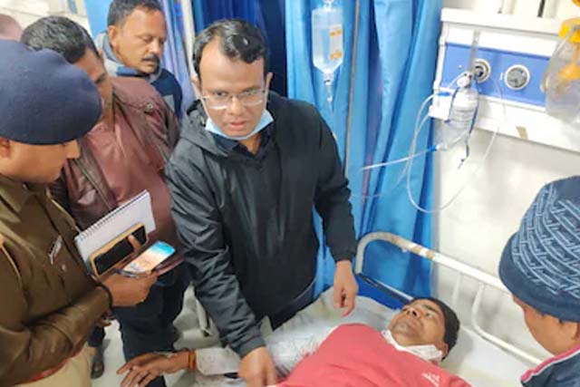 बिहार के सीवान में अपराधियों ने पत्रकार को गोली मारकर किया जख्मी