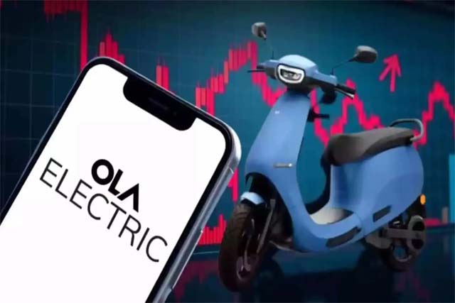 ओला इलेक्ट्रिक का घाटा कम हुआ, राजस्व में गिरावट