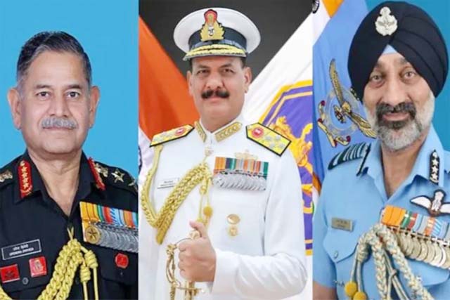 जॉइंट थिएटर कमान से संचालित होंगी तीनों सेनाएं, तीन माह में नया सैन्य ढांचा…