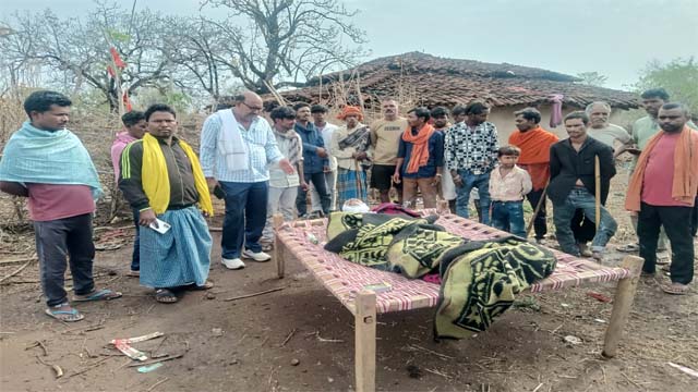 शराब के नशे में छोटे भाई ने बड़े भाई की कुल्हाड़ी से काटकर की हत्या