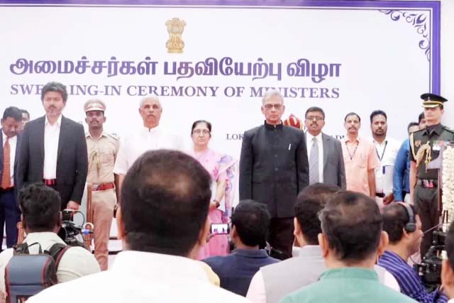 तमिलनाडु मंत्रिमंडल का विस्तार, 23 नए मंत्रियों ने ली शपथ