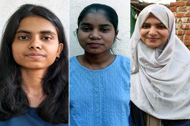 जैक इंटरमीडिएट के नतीजे : साइंस में रशीदा, कॉमर्स में श्वेता और आर्ट्स में छोटी ने टॉप किया