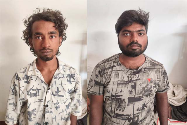 24 घंटे के भीतर गैरेज चोरी कांड का पर्दाफाश, सामान समेत दो चोर धरे गए