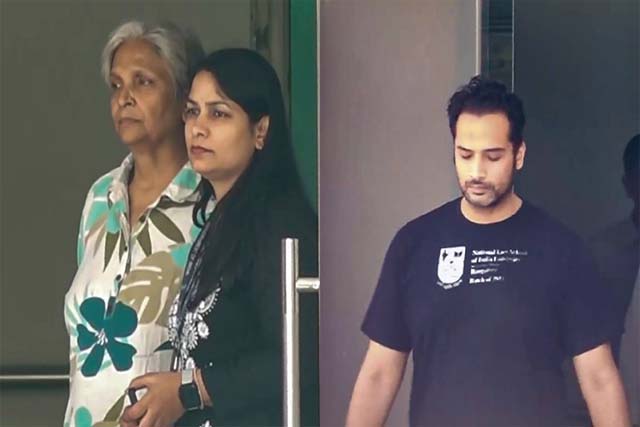 ट्विशा शर्मा माैत मामला : पति समर्थ और सास गिरिबाला सिंह को 14 दिन की न्यायिक हिरासत में भेजा