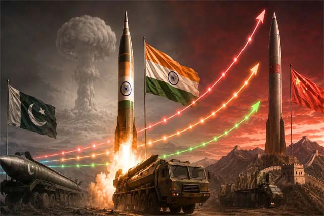 दुनिया में परमाणु हथियारों की होड़ जारी, पाक को पीछे छोड़ भारत ने बढ़ाया जखीरा