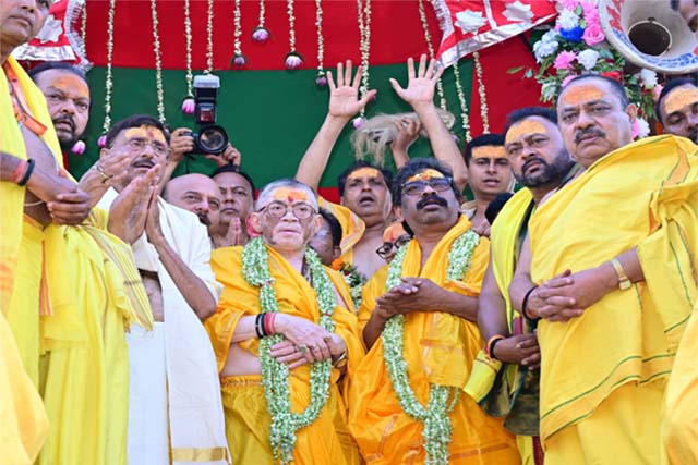 जगन्नाथपुर मंदिर को राष्ट्रीय स्तर पर नई पहचान दिलाने के लिए ठोस कदम उठाएगी सरकार : हेमंत
