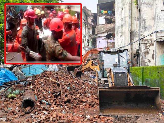 महाराष्ट्र में इमारत गिरी, नौ की मौत, कुछ लोगों के मलबे में फंसे होने की आशंका
