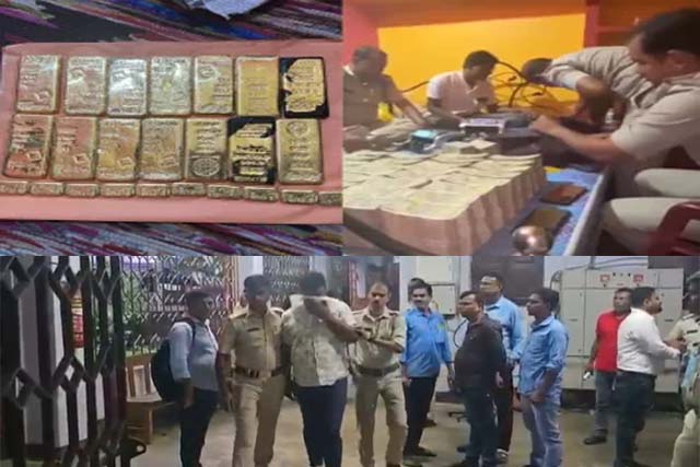 पत्थर कारोबारी के घर 28 करोड़ कैश, 15 किलो सोना मिला, दुमका से जुड़े तार