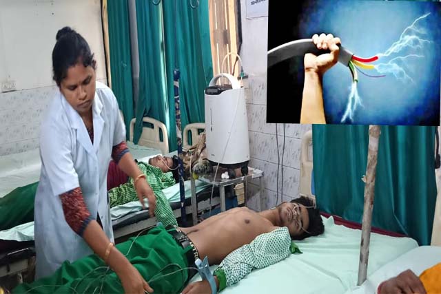 खूंटी में हादसा : हाई-टेंशन तार के संपर्क में आया रथ, दो स्कूली छात्रों की मौत, सात घायल