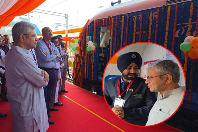 राजेश कुमार बने देश की पहली हाइड्रोजन ट्रेन के लोको पायलट