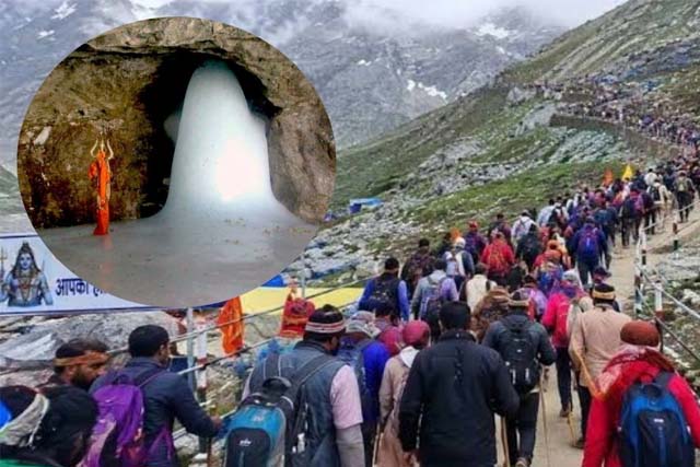 अमरनाथ यात्रा : जम्मू से 4822 शिव भक्तों का पहला जत्था रवाना