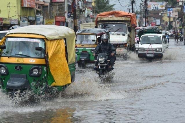 झारखंड के पांच जिलों में मंगलवार को भारी बारिश का येलो अलर्ट